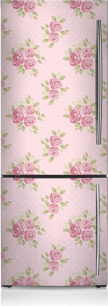Magnete Küche Kühlschrank Kühlschrankmagnete 60x180 cm - Ein rosa Blumenstrauß.