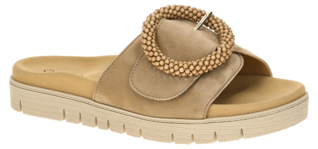 Gabor 83.745 Damen Pantoletten - Pantolette beige NEU Produktbild 