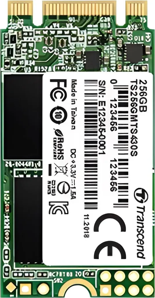 Transcend MTS430S 128GB M.2 2242: L'SSD SATA III che non tradisce