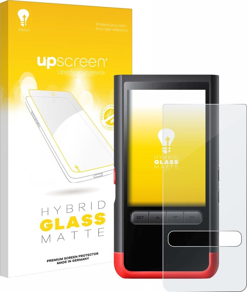 upscreen Entspiegelungs Schutzglas für ThermoMaven P2 Schutzfolie Panzer Folie Glas Display Schutz matt