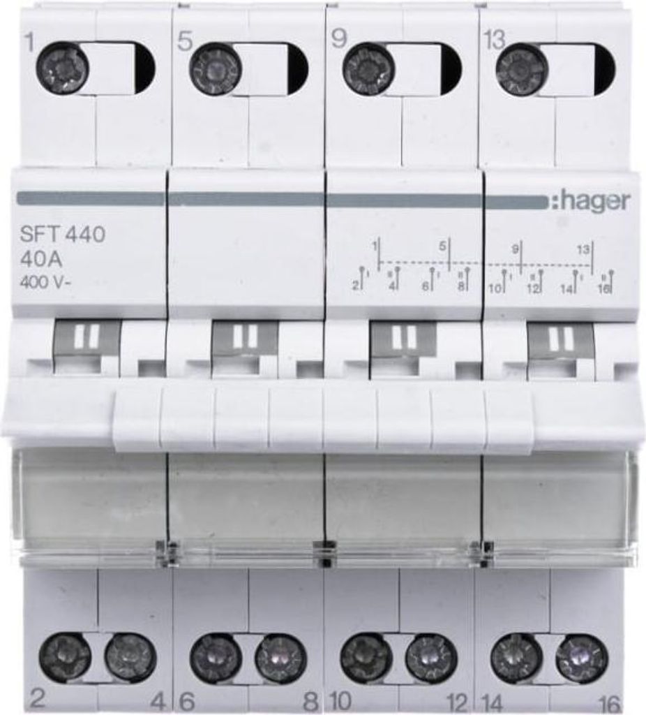 Hager SFT440 Accessoires pour armoires électriques Image du produit 