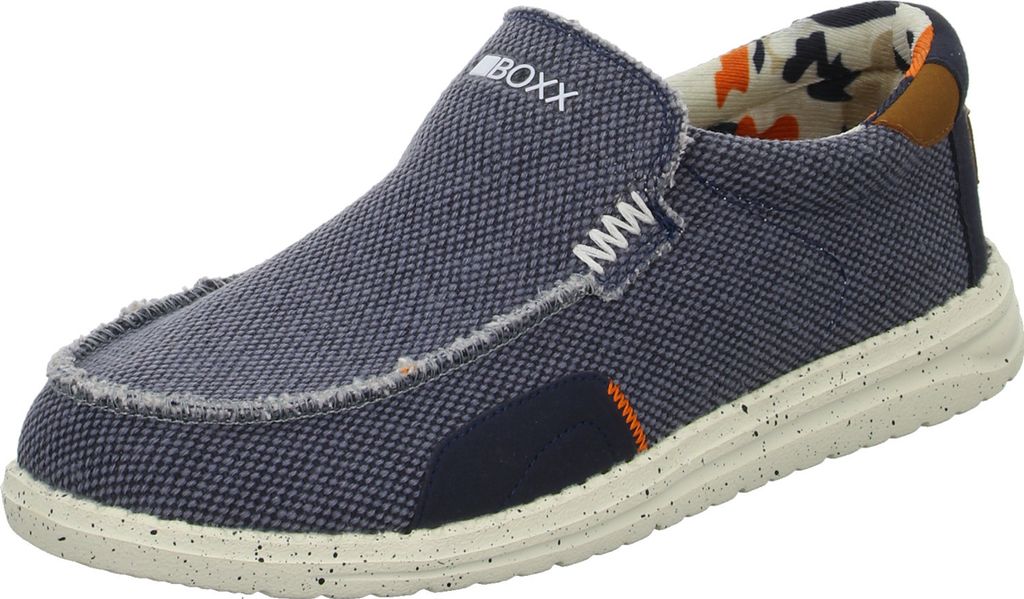 BOXX Herren-Slipper Navy-Blau, Farbe:blau, EU Größe:44