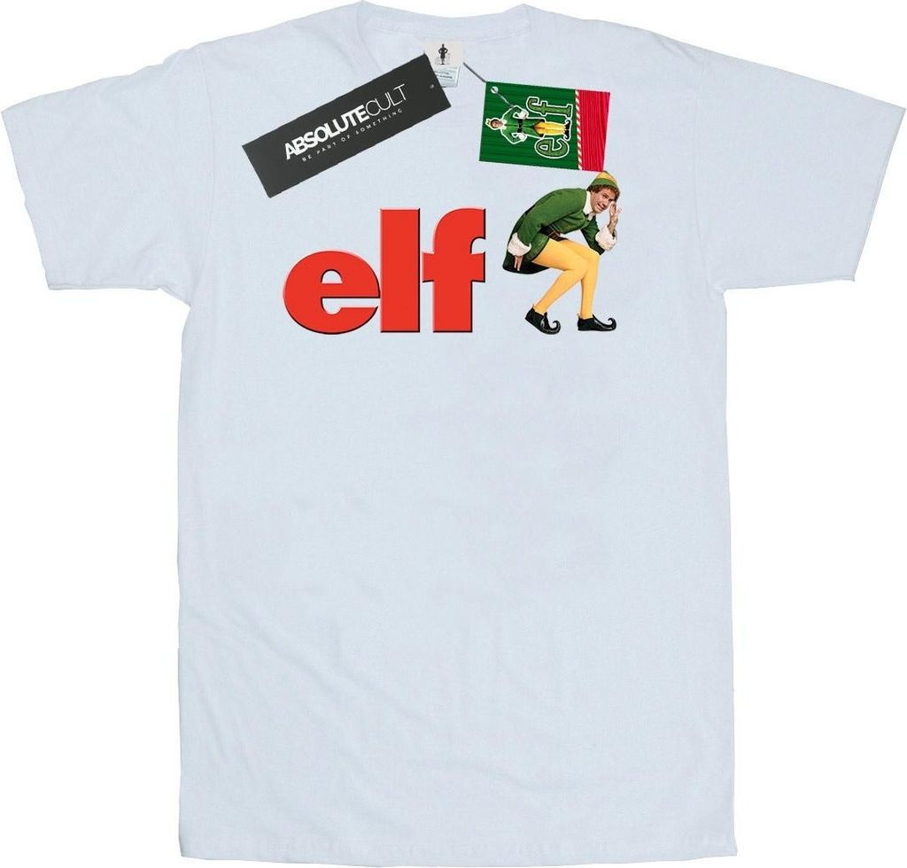 Elf - T-Shirt für Herren BI23922 (XXL) (Weiß)