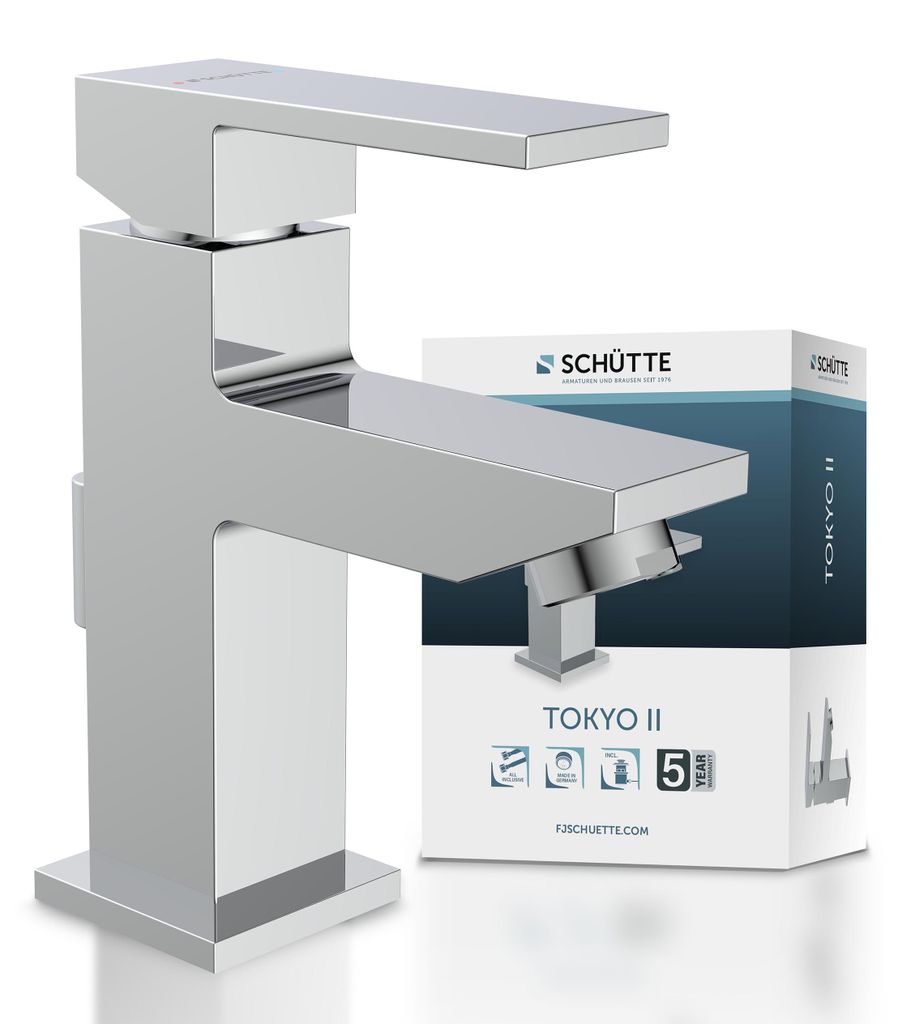 SCHÜTTE TOKYO II Waschtischarmatur mit Zugstange, Produktbild 