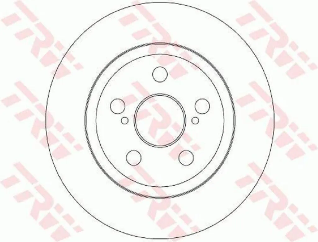 Disques de Frein pour Entretien Toyota Urban Cruiser P1 259x8mm