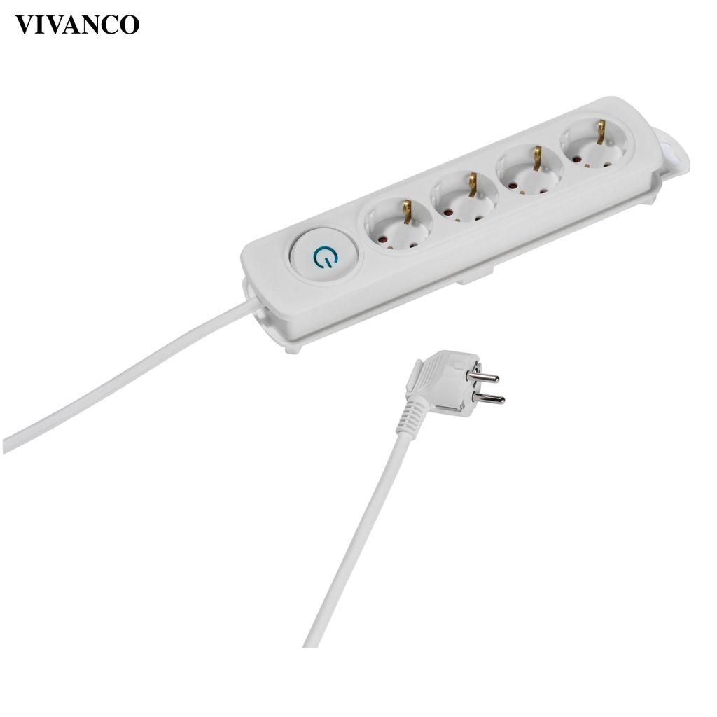 ViVanco™37643, 1,4 m, Drinnen, Typ C, Typ C, Kunststoff, Produktbild 