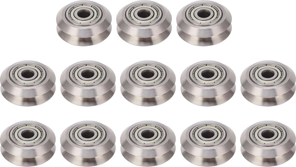 Kit Maintenance Imprimante 3D : 13 Poulies de Guidage en Acier Inox