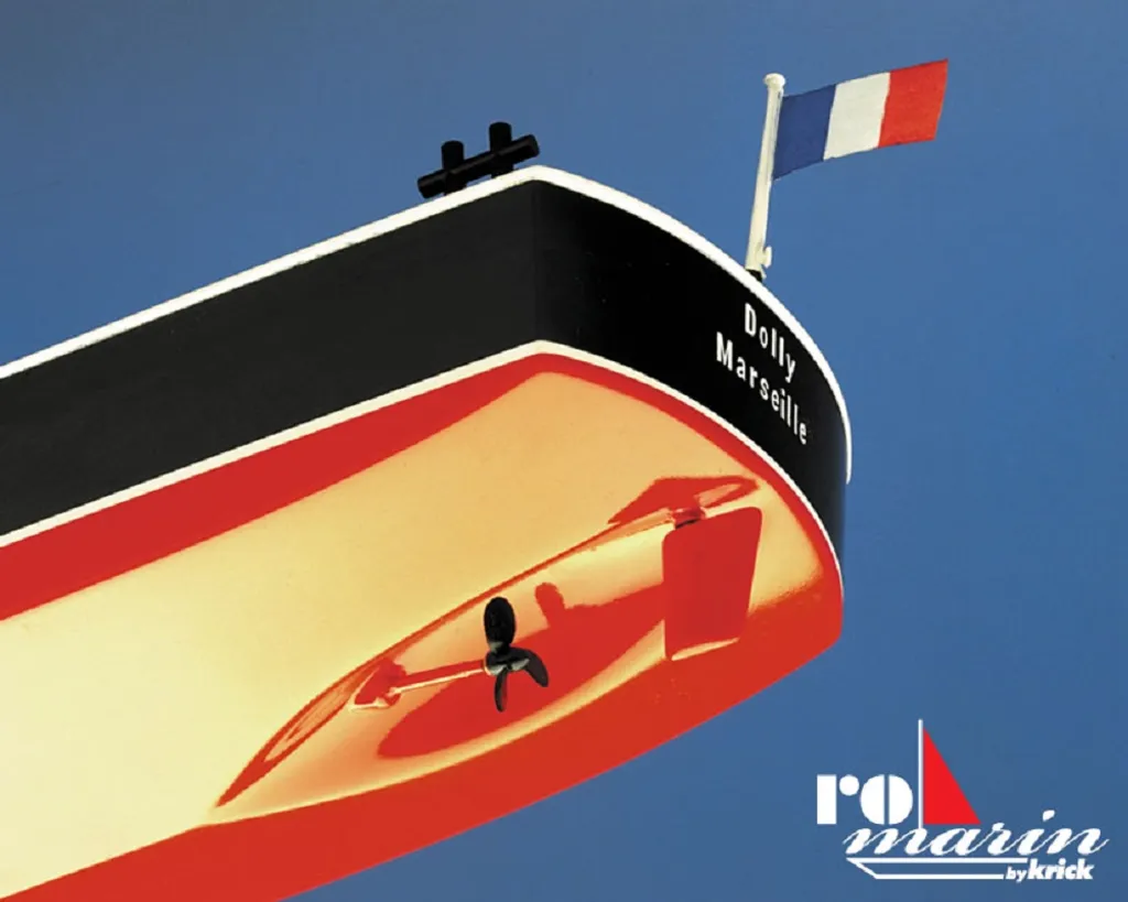 Bateau télécommandé à construire Dolly Krick - Maquette bois et ABS - 4
