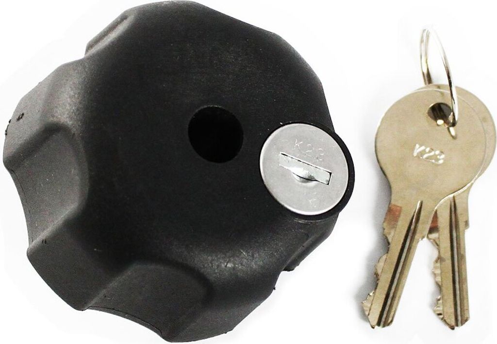 RAM Mounts RAM-KNOB5LU, Aluminium, Gummi, Schwarz
