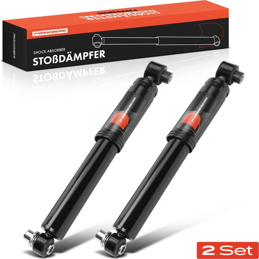 Frankberg 2x Stossdämpfer Gasdruck Hinten für Renault Megane Scenic JA0/1 Scénic I FA0