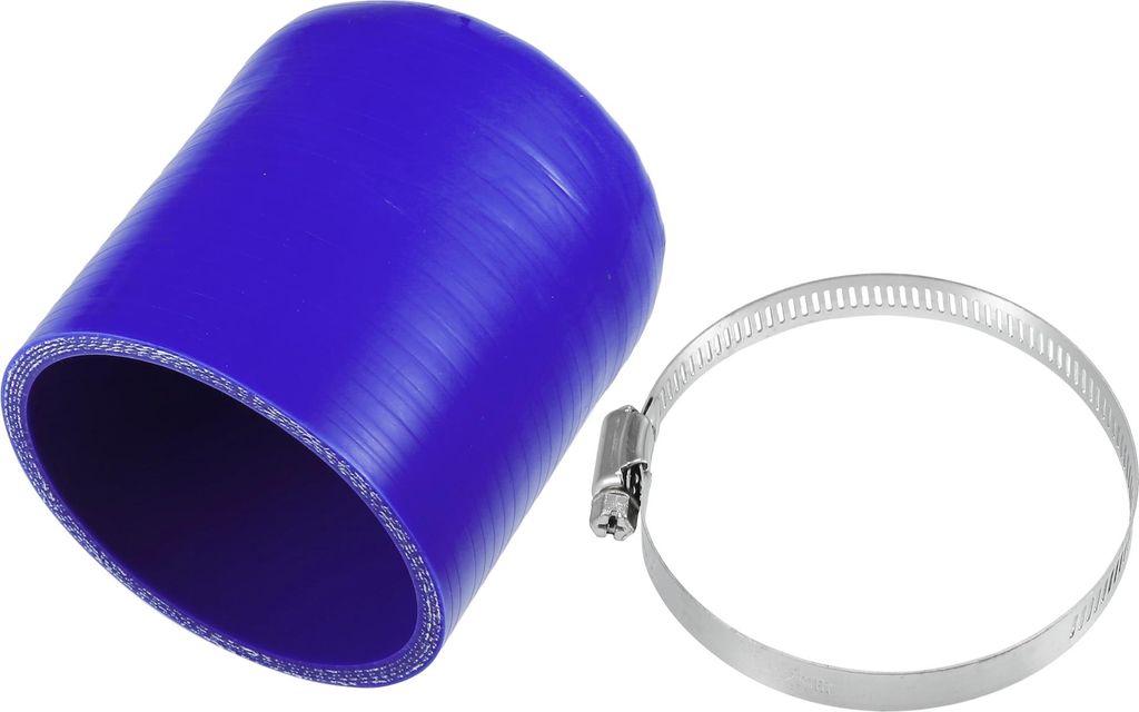 1 Satz 75mm 2,95" ID Universal Silikonschlauchkappe Ansaug- und Vakuumschlauchendstöpsel mit Klemme - Auto für Kühlmittel-Heizungsumleitung Vaku...