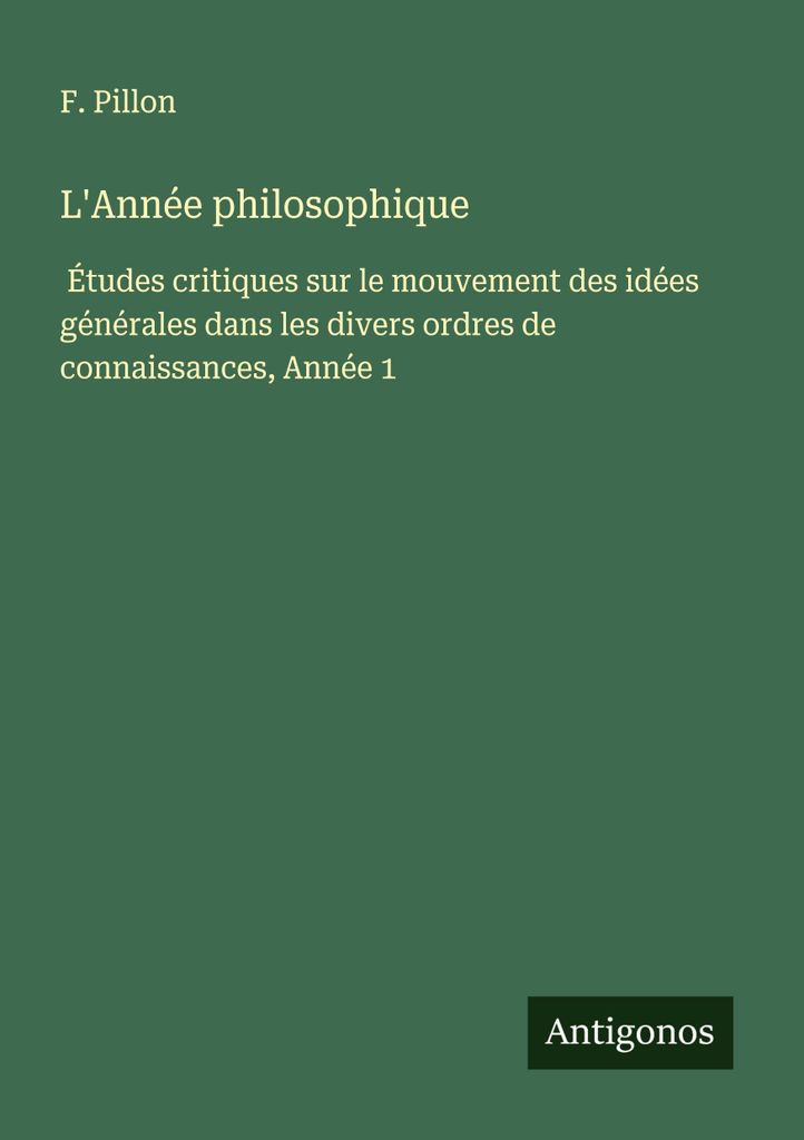 Das Philosophische Jahr
