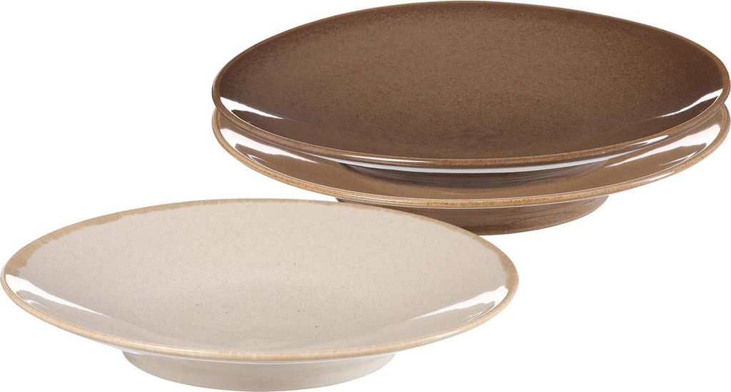 Ritzenhoff & Breker Sahara Servierplatte ø 31 cm 3er Set gemischt