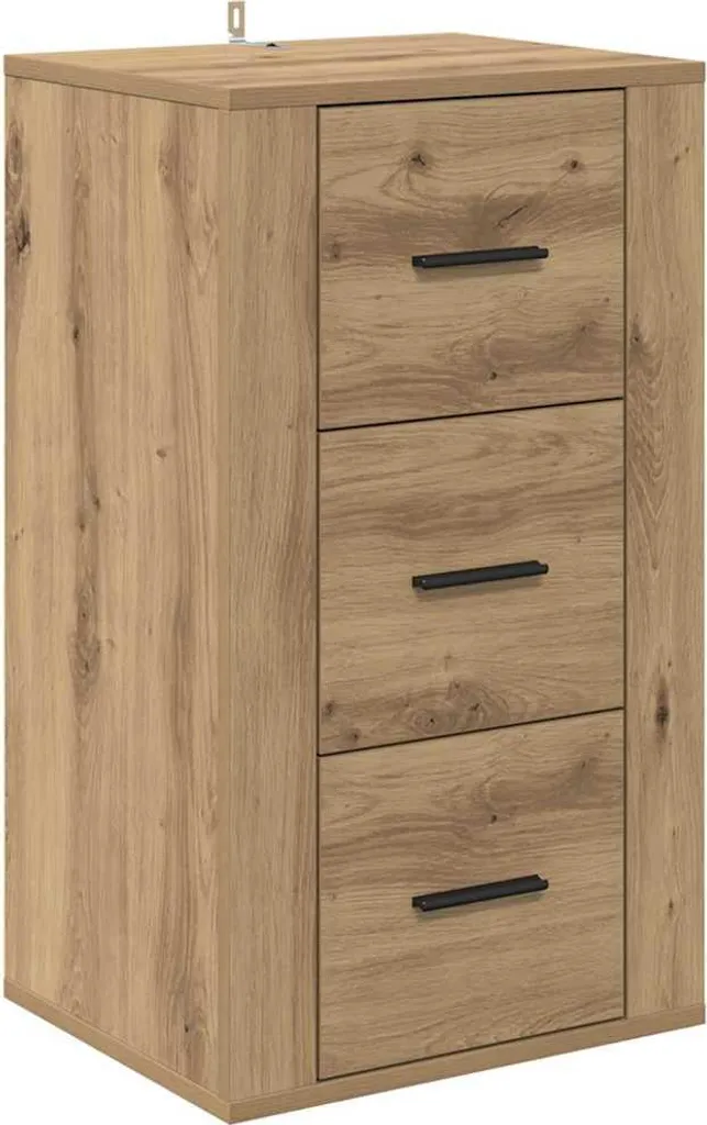 SYFAX Credenza Multiuso Rovere 40x33x70 | Legno Multistrato Extra
