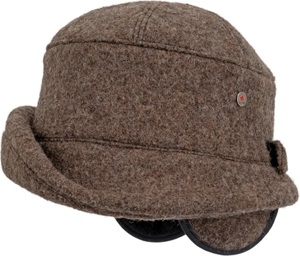 Cappello di lana Balke con protezione per le orecchie