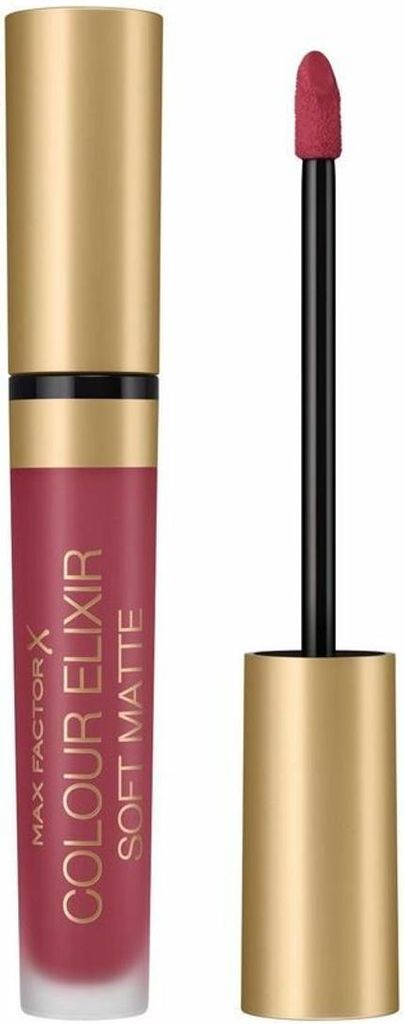 MAX FACTOR SOFT MATTE flüssiger Lippenstift (035 Faded Red), 4 ml