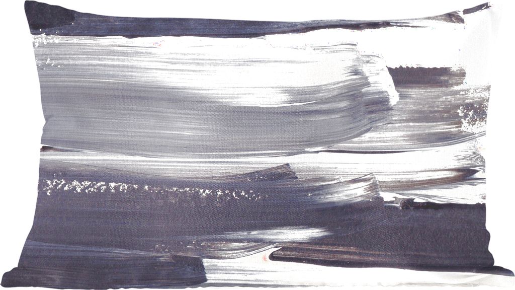 MuchoWow Zierkissen Sofakissen Wohnzimmer Dekokissen 60x40 cm Farbe - Schwarz - Design - Kopfkissen - Polster mit Foto