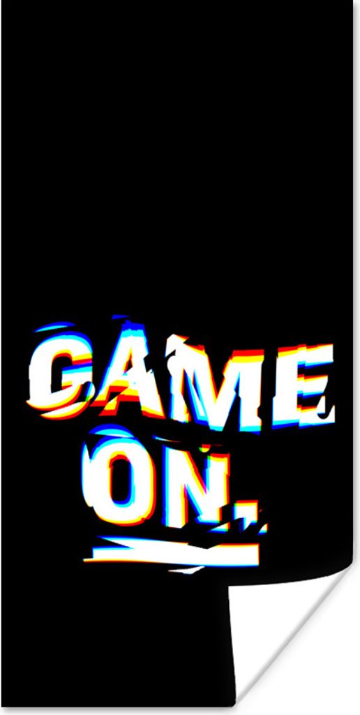 MuchoWow Poster Spiele - Spiel - Zitat 40x80 cm - Dekoration