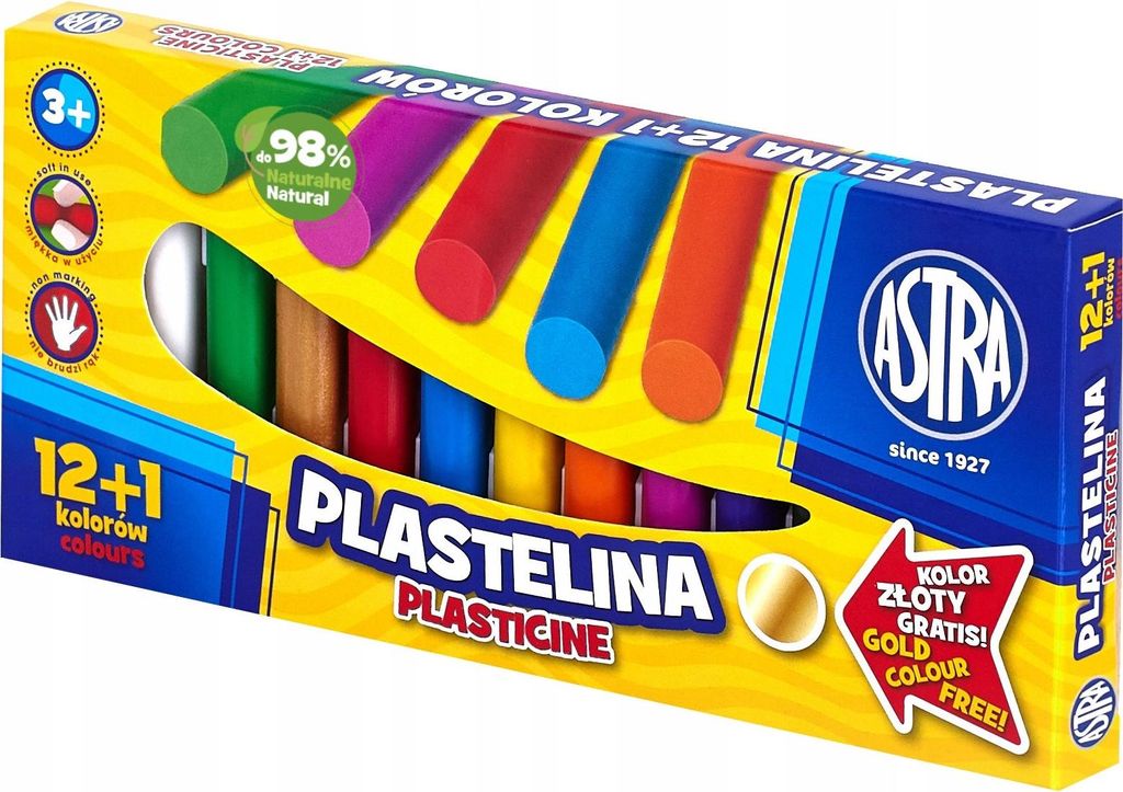 Astra - Sada 13 farieb akrylovho plastelnu Obrázok produktu 