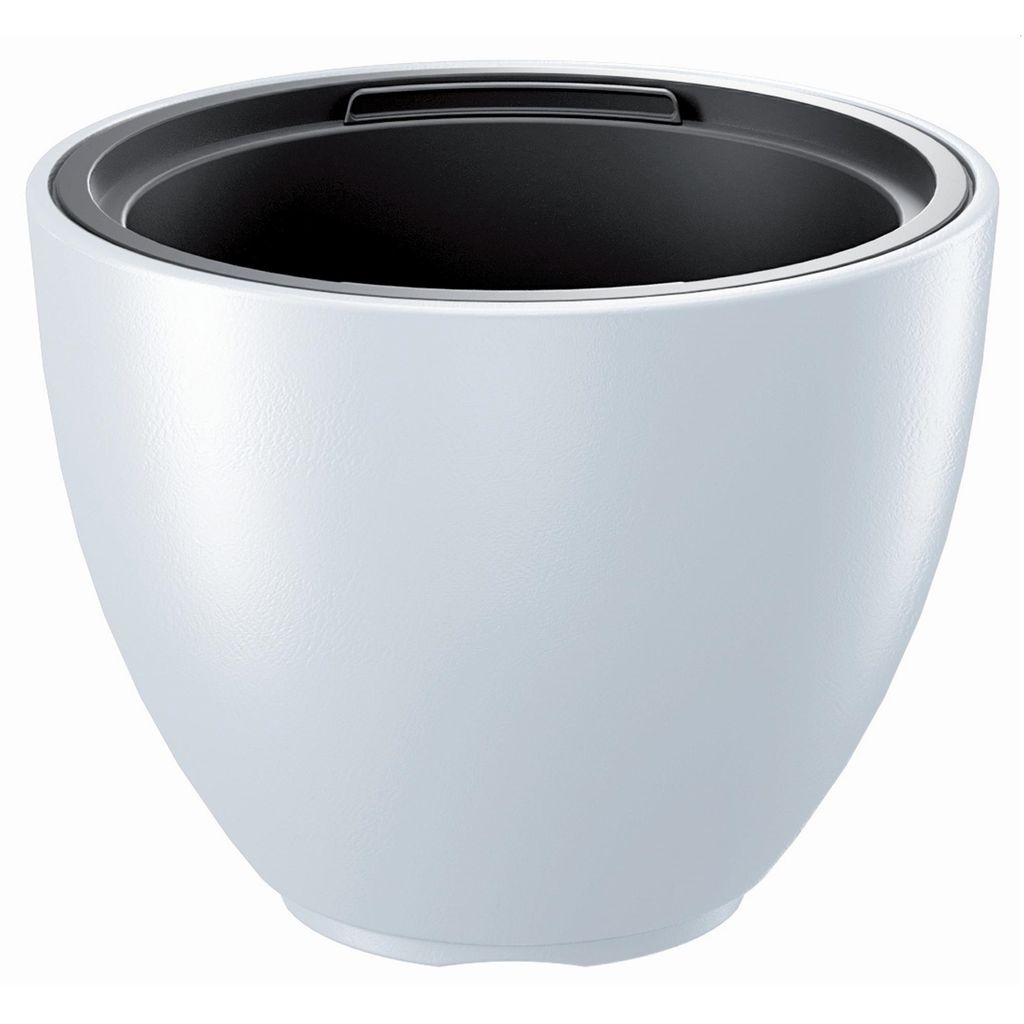 Sleek Planter with Smooth Surface and Elevated Tapered Base Produktbild 2