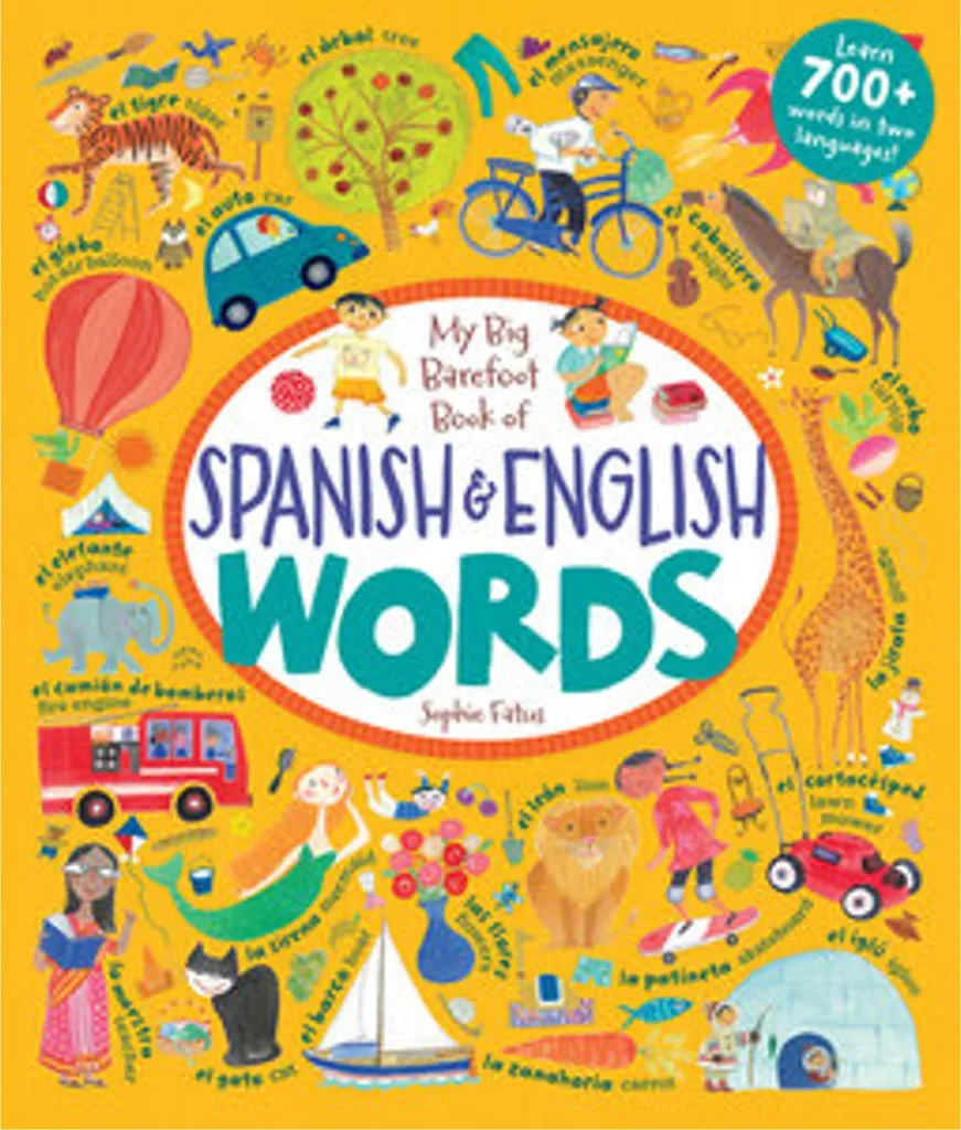 Dictionnaire Visuel Espagnol Anglais Enfant - Grand Format Illustré