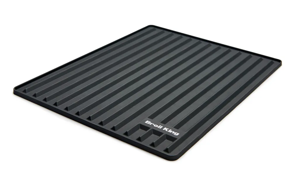 Tapis de Protection en Silicone pour Barbecue et Plancha - Coloris Noir
