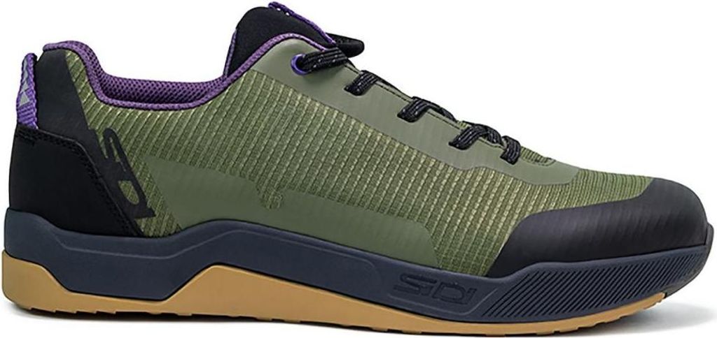 Sidi Motus MTB-Schuhe Military - Ripstop, AT1FL-Sohle, reflektierend, für Trail, Enduro & Tour, robust