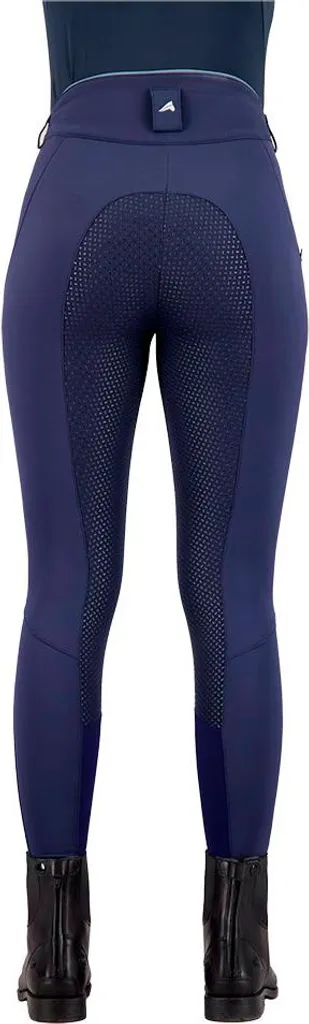 Pantalon d'équitation chaud femme doublé Euro-Star Snow Queen Marine - 3