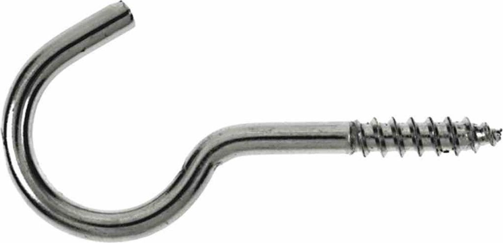 SB Schraubhaken 2,3x30mm gebogen, verzinkt, Inhalt: 10 Stück