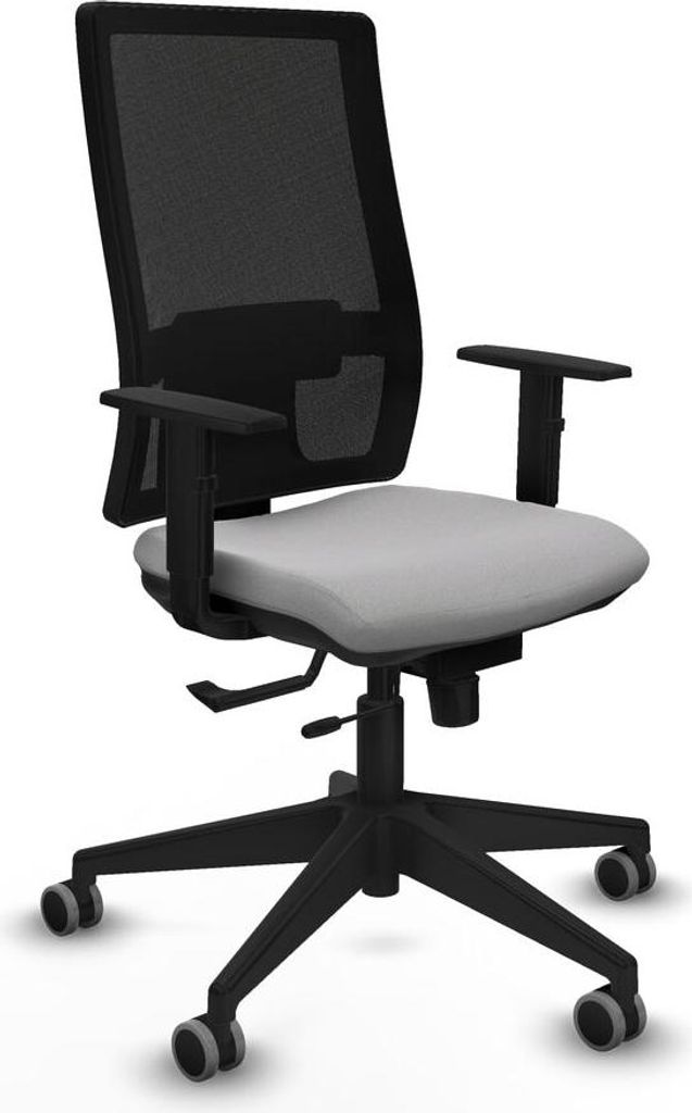 Bürostuhl Piqueras y Crespo 1D066G0 Hellgrau