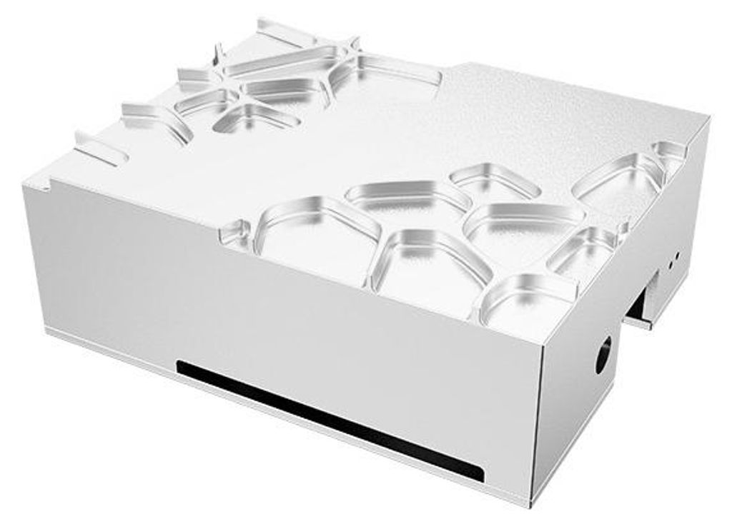 Akasa Gem Pro, Ultrakleiner Formfaktor (USFF), PC, Weiß, MicroSD (TransFlash), 96 mm, 75,6 mm