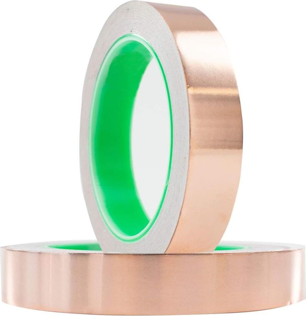 Schnecken- und Schneckenabwehr Kupferband - Set von 2 Rollen à 20 Meter - Pflanzentöpfe Blumen Schutz - Igel- und Haustierfreundlich - Basteln un...