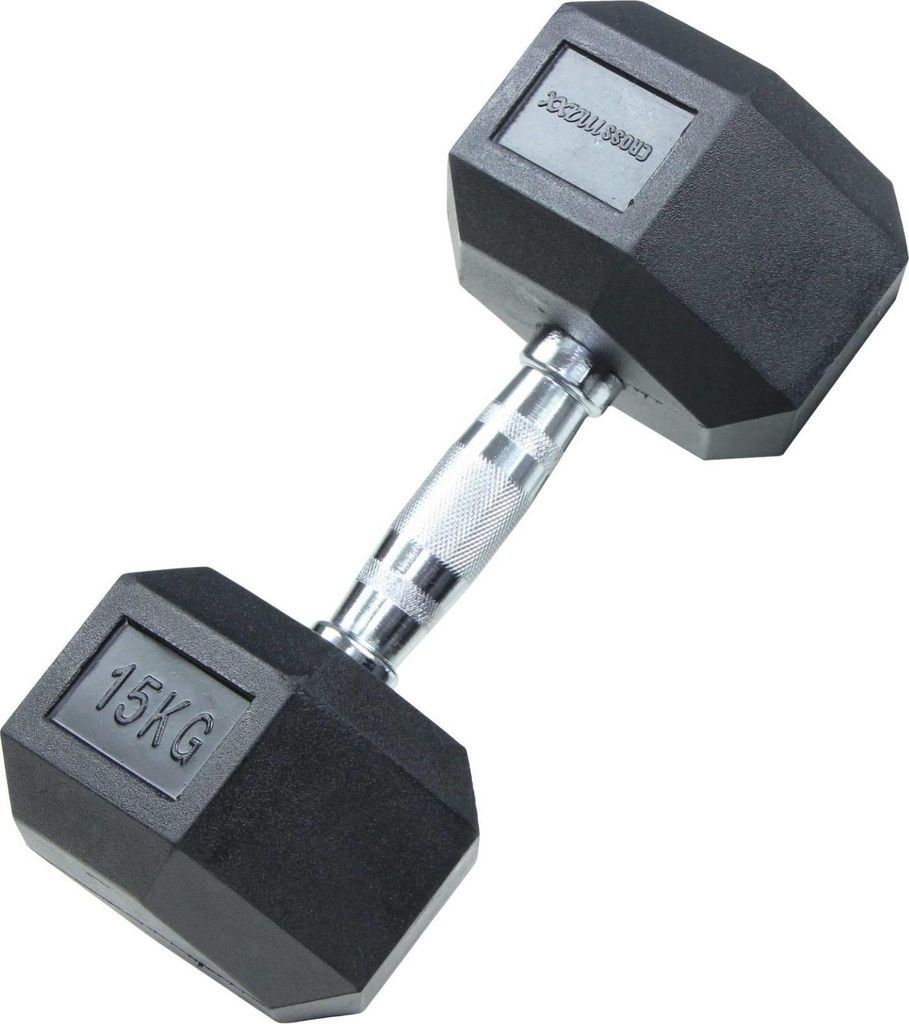 Lifemaxx Crossmaxx Hexagon Dumbbell 20 kg