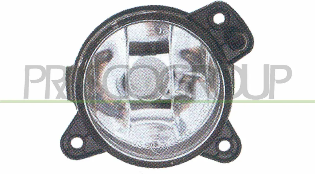 Phare antibrouillard droit étanche et anti-choc pour Skoda Fabia II