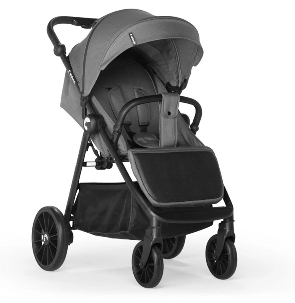 Kidnort Wózek spacerowy Sjölejon Szary melanż Zdjęcie produktu 