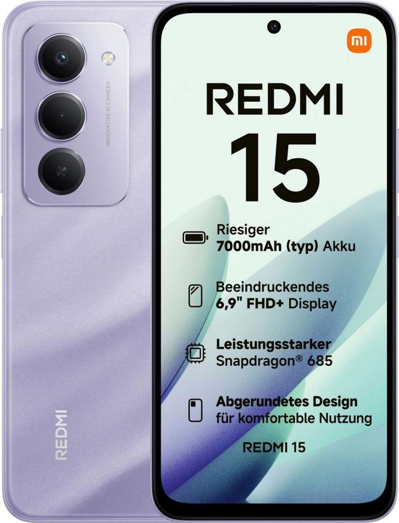 Xiaomi Redmi 15 - Mobilný telefón - 128 GB Obrázok produktu 