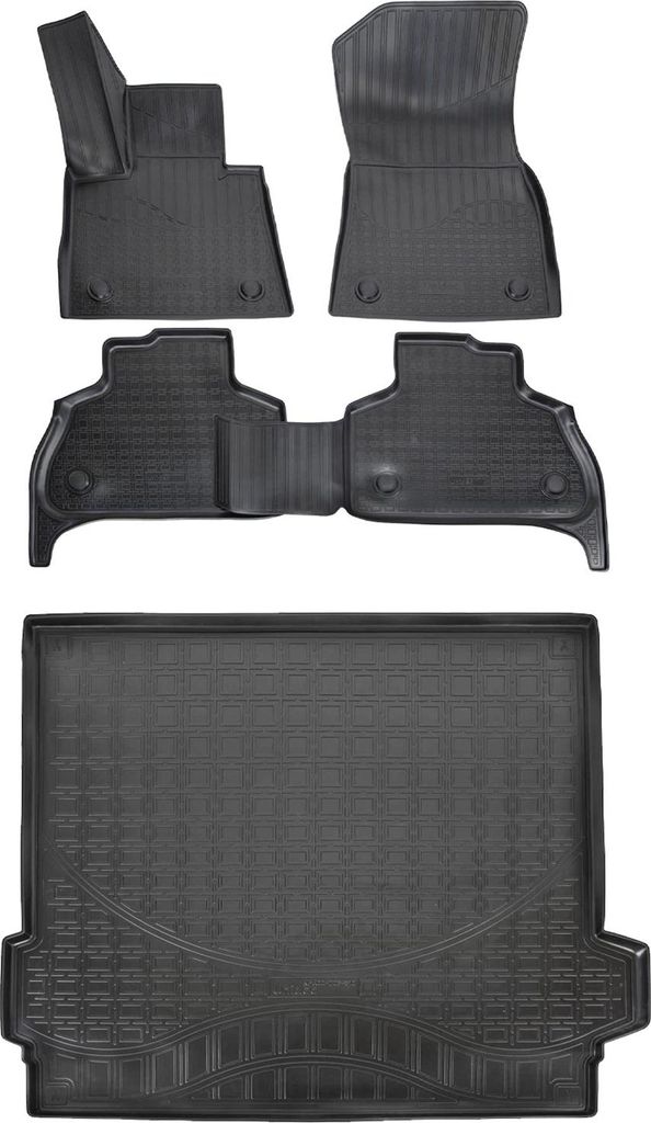 3D Gummimatten Kofferraumwanne Für Bmw X5 G05 Ab 2018, Produktbild 