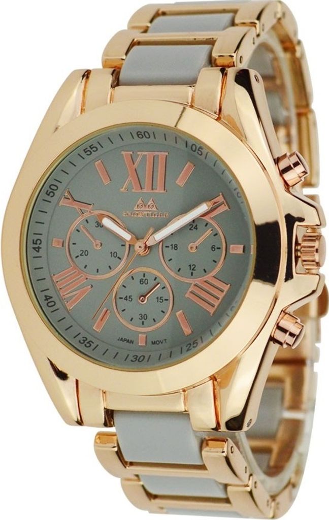Moderne Uhr SnowTiger in Grau - Stilvoll und Hautfreundlich KP2869
