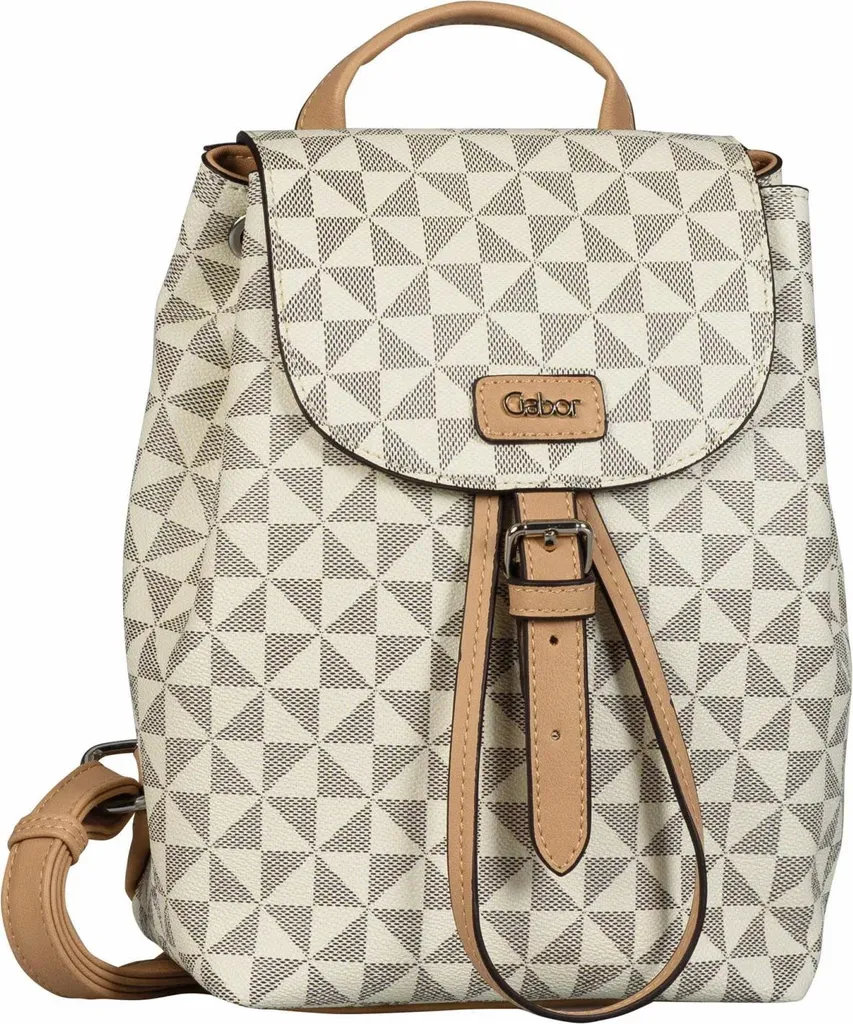 Sac à dos blanc Gabor Barina S 8633155 en cuir synthétique de qualité