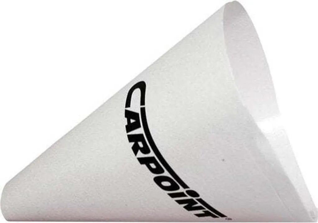 Entonnoir en papier pour vidange Carpoint - 1000 pièces pour atelier auto
