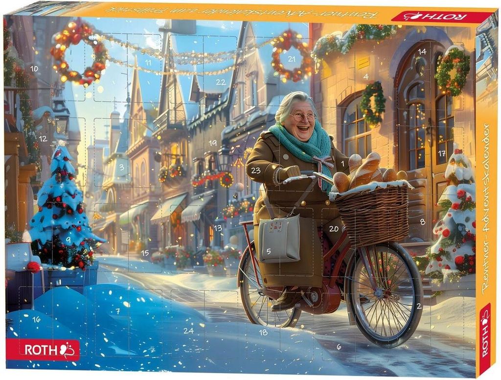 ROTH Rentner-Frühstück-Adventskalender – 24 Genuss-Überraschungen für jeden Morgen