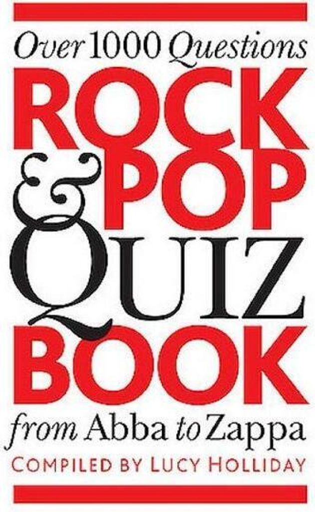 Rock & Pop Quiz Book