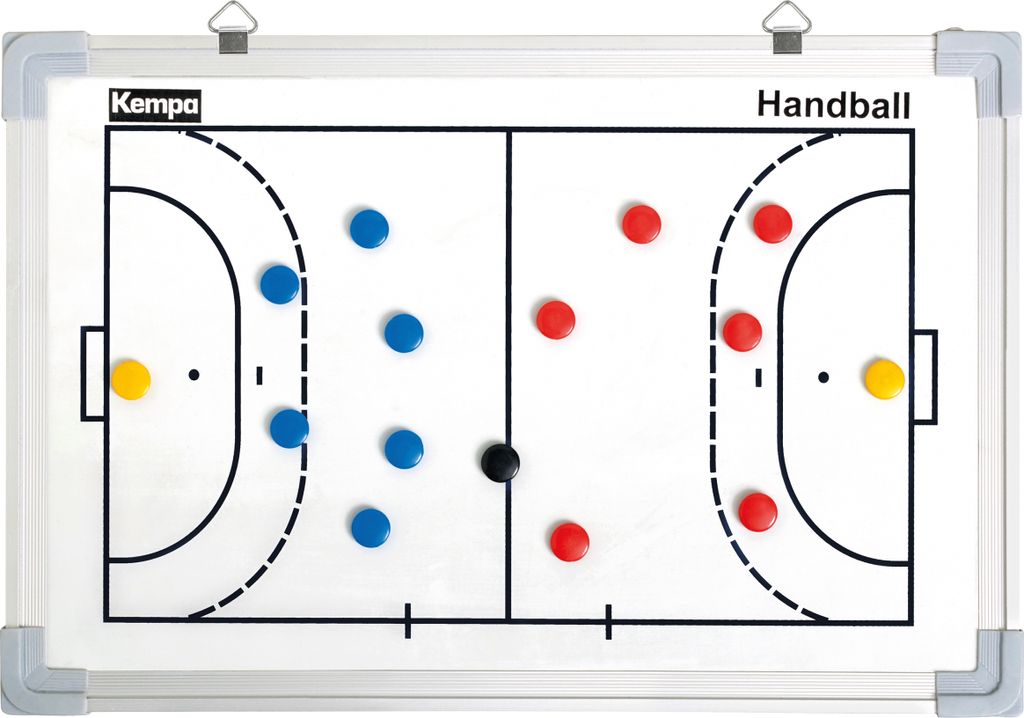 Kempa TAKTIKTAFEL INKL. MAGNET SPIELERSÄTZE, weiß