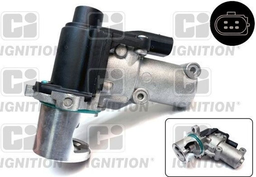 QUINTON HAZELL XEGR217 AGR-Ventil für VW Transporter V Bus (7HB, 7HJ, 7EB, 7EJ, 7EF, 7EG, 7HF, 7EC) Multivan V (7HM, 7HN, 7HF, 7EF, 7EM, 7EN)