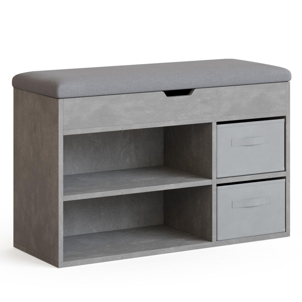 Mondeer Banc à chaussures avec assise, rangement pour Image du produit 