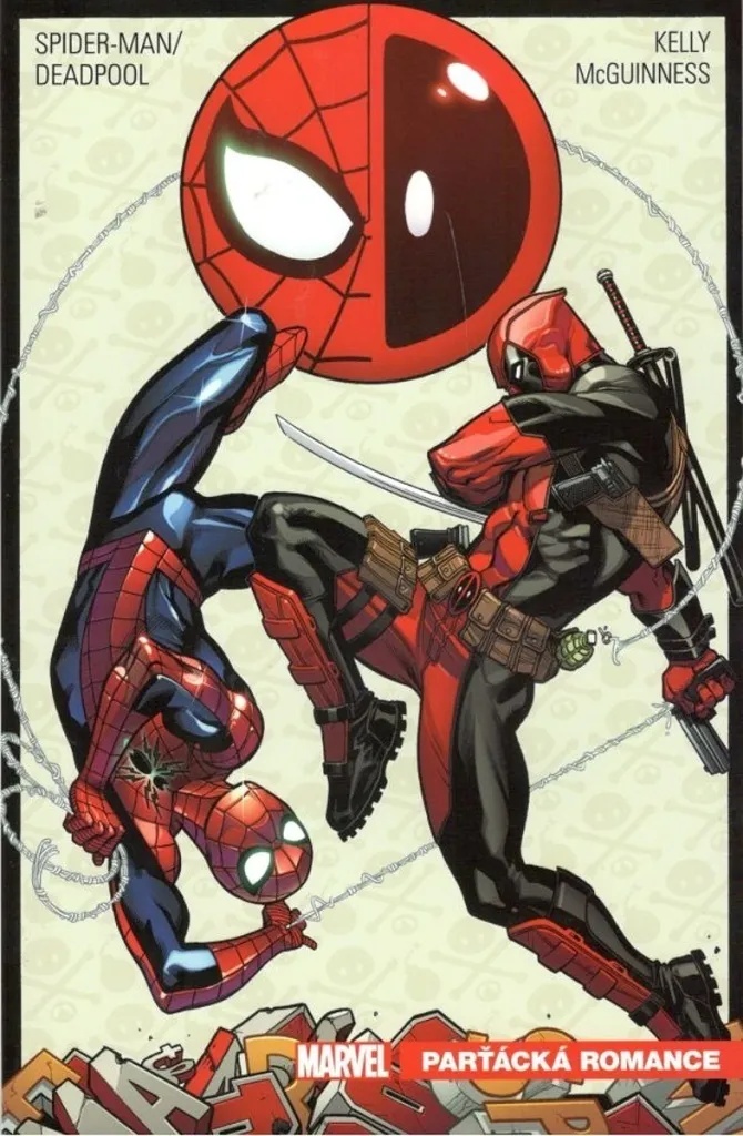 Livre Comics Spider-Man / Deadpool 1 Idée Cadeau Geek Collection CREW