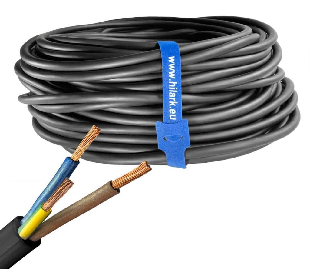 Gummischlauchleitung H05RR-F 3x2,5 mm² Litze CU 25m