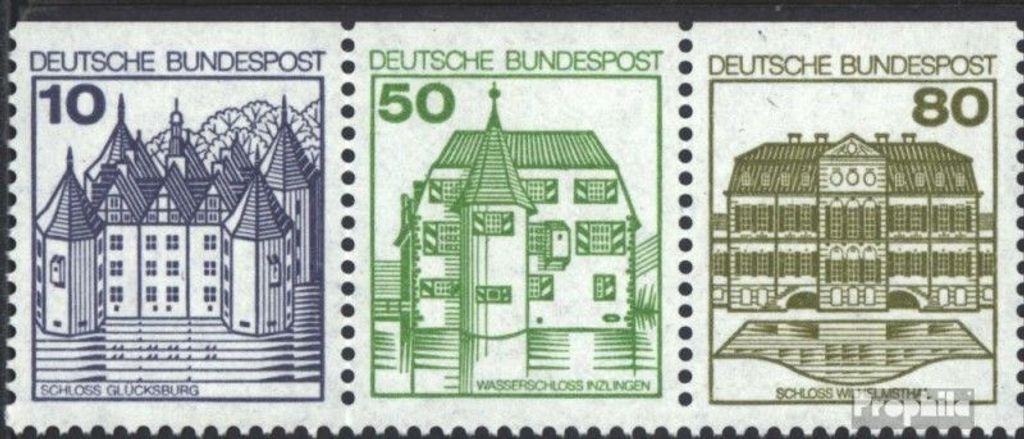 Briefmarken BRD (BR.Deutschland) 1982 Mi W75 gestempelt