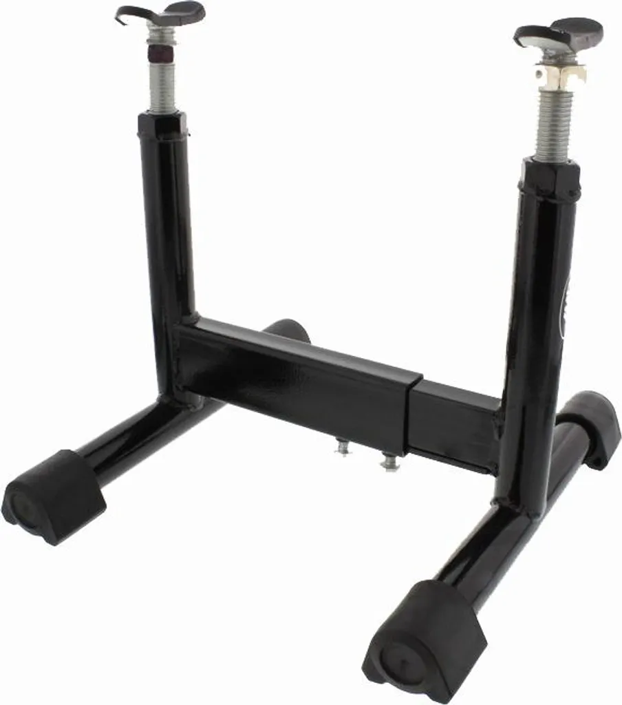 Béquille moto JMP anti-basculement - Solution de levage par repose-pieds