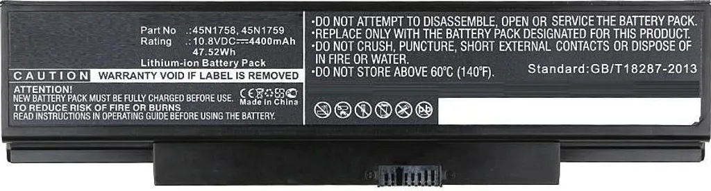 Batterie PC Portable Lenovo ThinkPad E565 E555 - Lithium-ion 47,5 Wh Noir